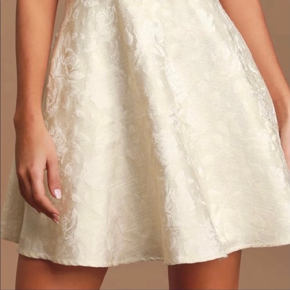 NWT JLo formal Plus Size Ivory Formal Skirt sz 16